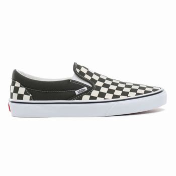 Férfi Vans Checkerboard Classic Slip-on Cipő VA4925637 Fehér